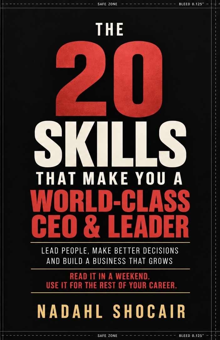 The 20 Skills That Make You a World-Class CEO and Leader book cover
